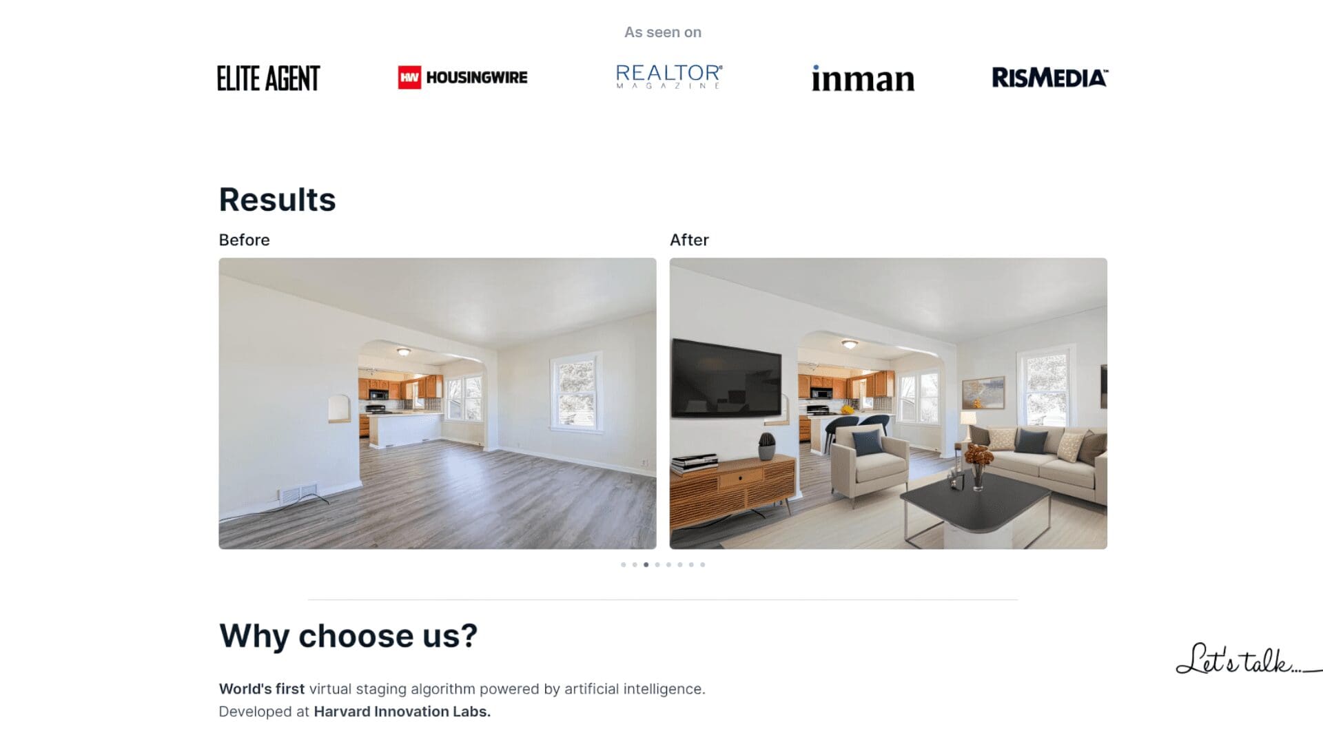 Virtual Staging AI