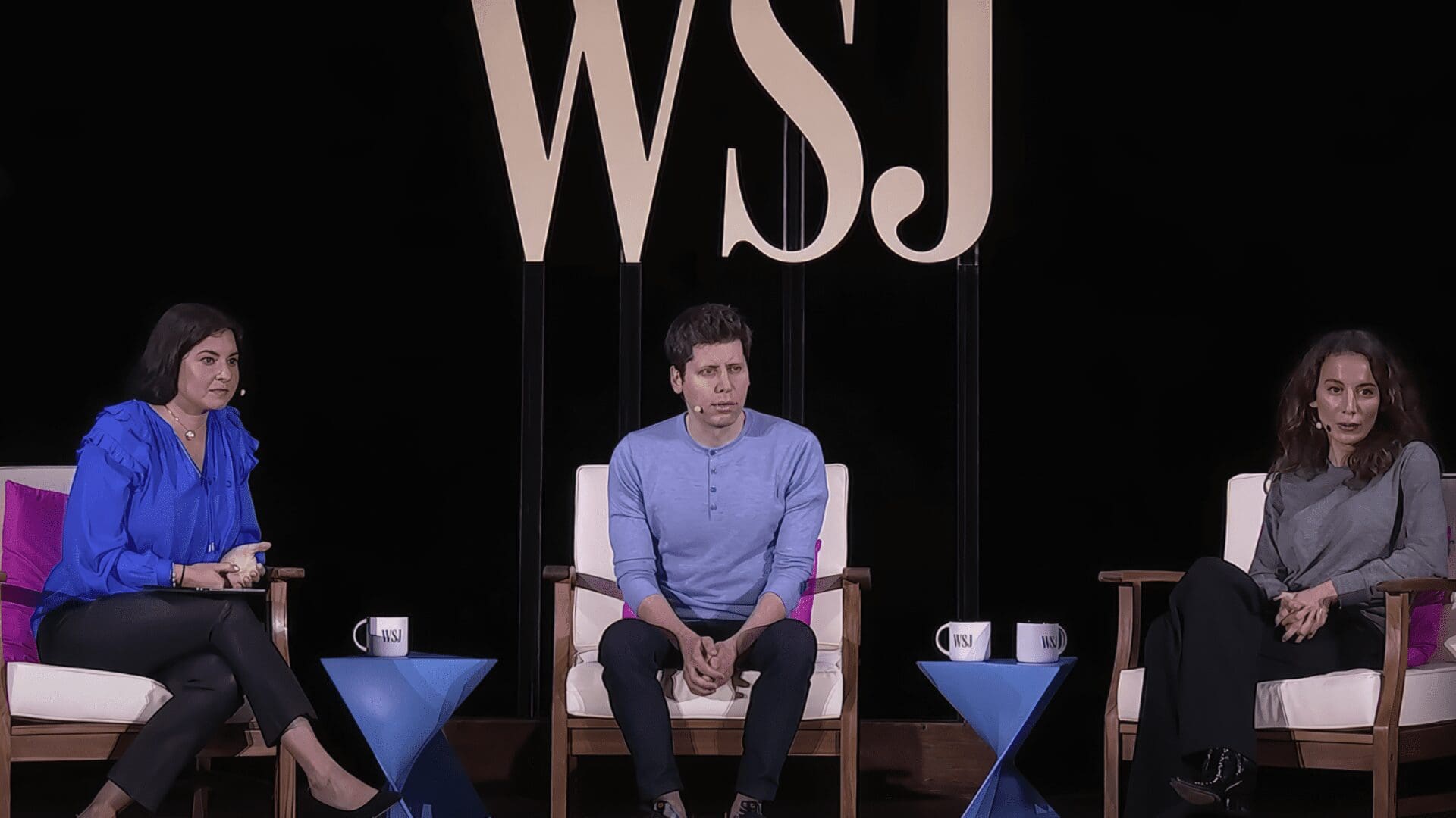 Сам Алтман и Мира Мурати